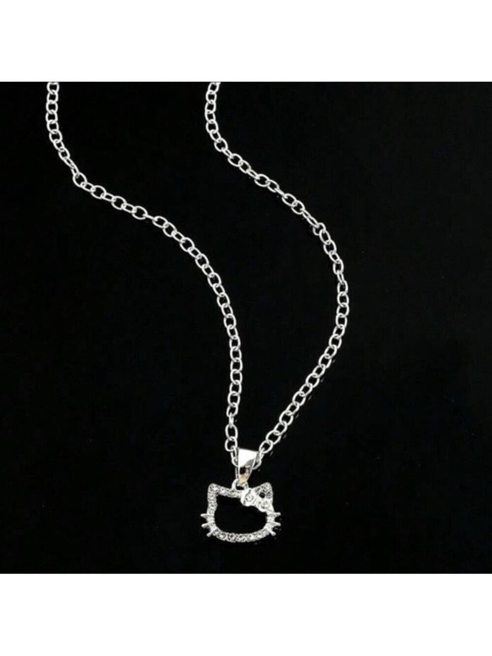 Sanrio Hello Kitty Silver Pendant Necklace